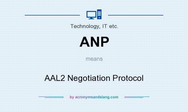 What does ANP mean? It stands for AAL2 Negotiation Protocol