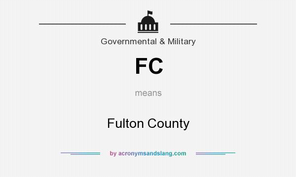 What does FC mean? It stands for Fulton County