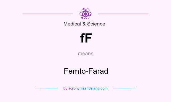 What does fF mean? It stands for Femto-Farad