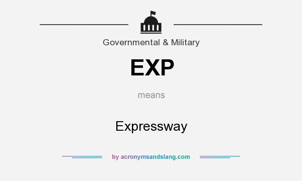 What does EXP mean? It stands for Expressway