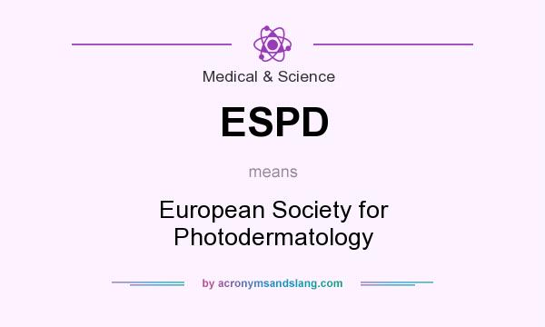 What does ESPD mean? It stands for European Society for Photodermatology
