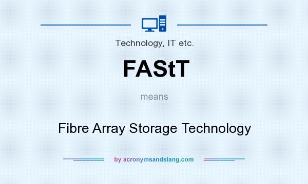 What does FAStT mean? It stands for Fibre Array Storage Technology