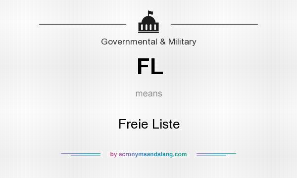 What does FL mean? It stands for Freie Liste