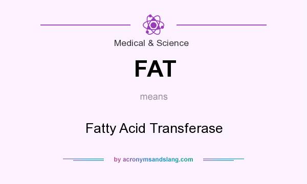 What does FAT mean? It stands for Fatty Acid Transferase