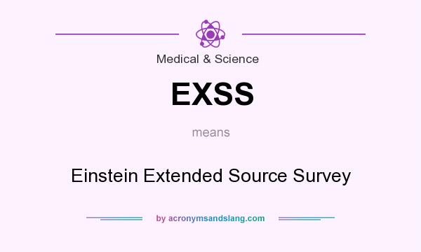 What does EXSS mean? It stands for Einstein Extended Source Survey