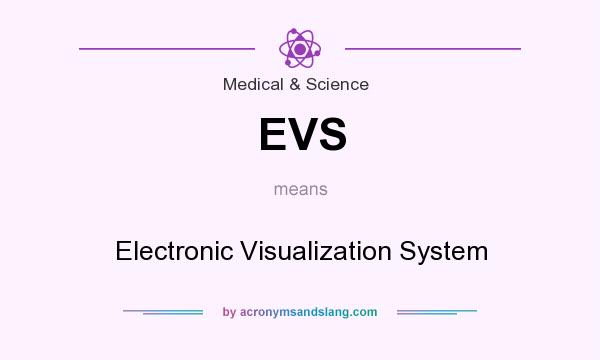 What does EVS mean? It stands for Electronic Visualization System