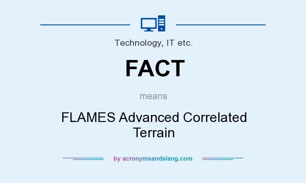 What does FACT mean? It stands for FLAMES Advanced Correlated Terrain