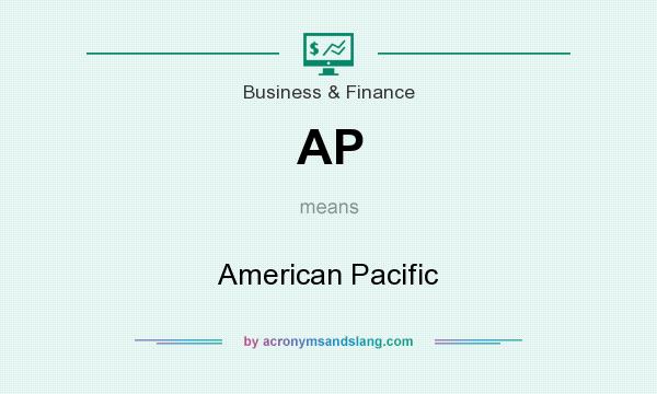 What does AP mean? It stands for American Pacific