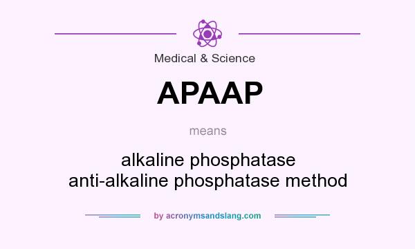 What does APAAP mean? It stands for alkaline phosphatase anti-alkaline phosphatase method