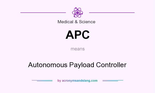 What does APC mean? It stands for Autonomous Payload Controller