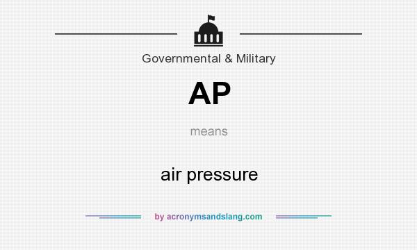 What does AP mean? It stands for air pressure