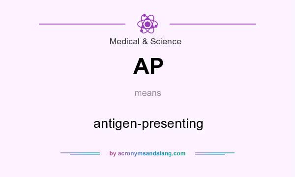What does AP mean? It stands for antigen-presenting