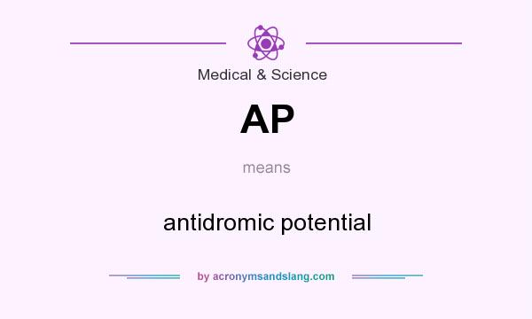 What does AP mean? It stands for antidromic potential