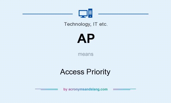 What does AP mean? It stands for Access Priority