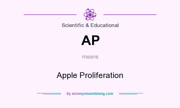 What does AP mean? It stands for Apple Proliferation
