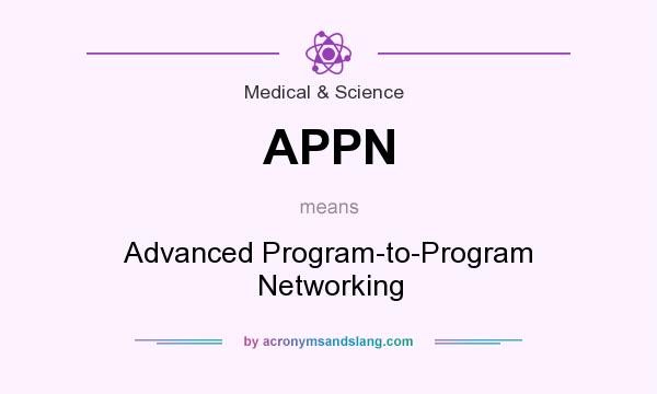 What does APPN mean? It stands for Advanced Program-to-Program Networking