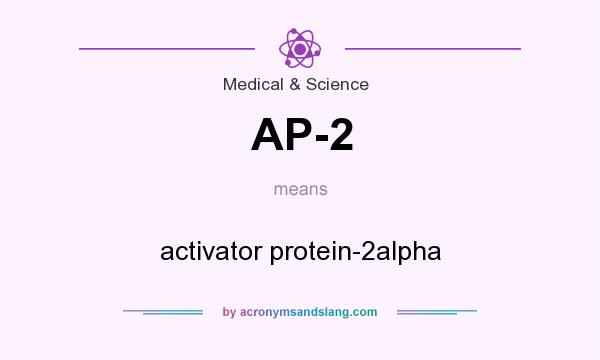What does AP-2 mean? It stands for activator protein-2alpha