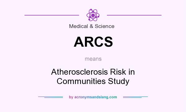 What does ARCS mean? It stands for Atherosclerosis Risk in Communities Study