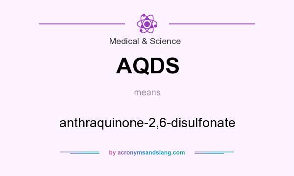 What does AQDS mean? It stands for anthraquinone-2,6-disulfonate
