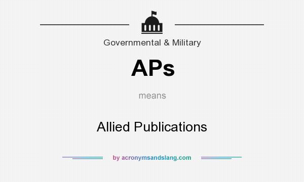 What does APs mean? It stands for Allied Publications