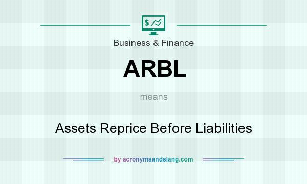 What does ARBL mean? It stands for Assets Reprice Before Liabilities