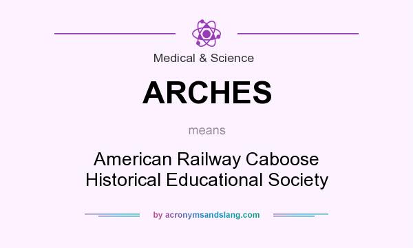 What does ARCHES mean? It stands for American Railway Caboose Historical Educational Society