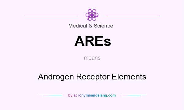 What does AREs mean? It stands for Androgen Receptor Elements