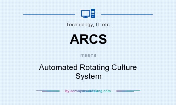 What does ARCS mean? It stands for Automated Rotating Culture System