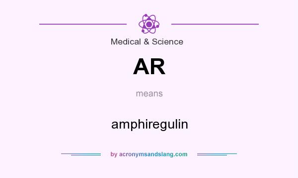 What does AR mean? It stands for amphiregulin