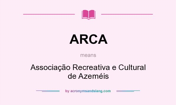 What does ARCA mean? It stands for Associação Recreativa e Cultural de Azeméis