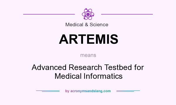 What does ARTEMIS mean? It stands for Advanced Research Testbed for Medical Informatics