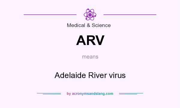 What does ARV mean? It stands for Adelaide River virus