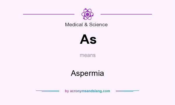 What does As mean? It stands for Aspermia