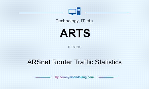 What does ARTS mean? It stands for ARSnet Router Traffic Statistics
