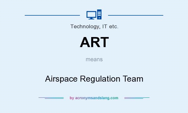 What does ART mean? It stands for Airspace Regulation Team