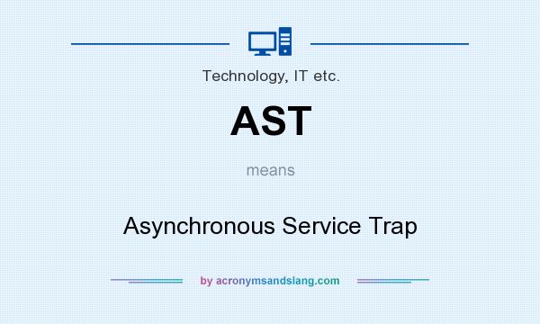 What does AST mean? It stands for Asynchronous Service Trap