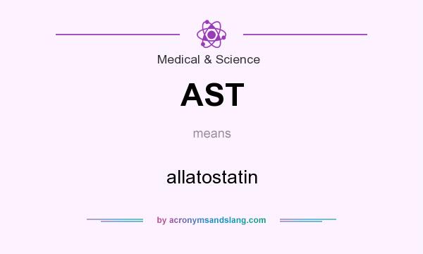 What does AST mean? It stands for allatostatin