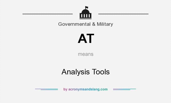 What does AT mean? It stands for Analysis Tools