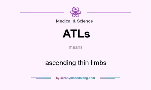 What does ATLs mean? It stands for ascending thin limbs