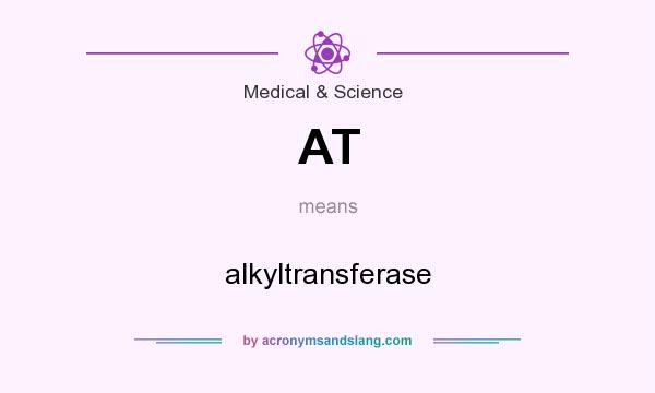 What does AT mean? It stands for alkyltransferase