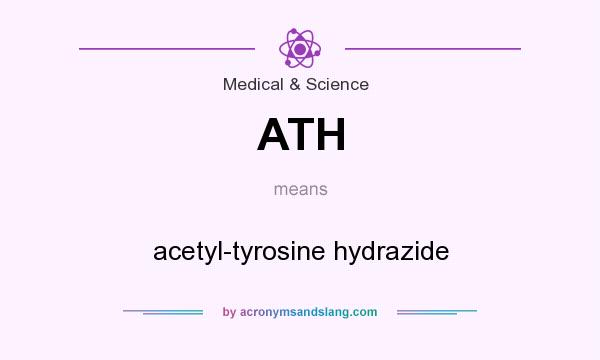 What does ATH mean? It stands for acetyl-tyrosine hydrazide