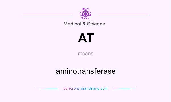 What does AT mean? It stands for aminotransferase