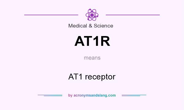 What does AT1R mean? It stands for AT1 receptor