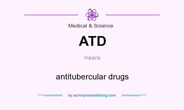 What does ATD mean? It stands for antitubercular drugs