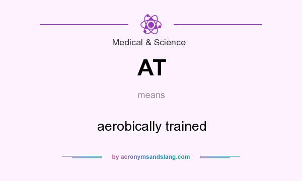 What does AT mean? It stands for aerobically trained