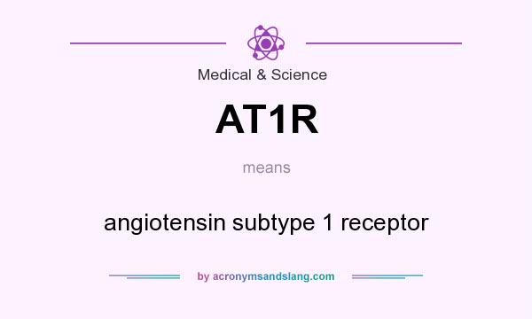What does AT1R mean? It stands for angiotensin subtype 1 receptor