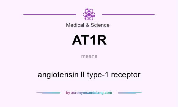 What does AT1R mean? It stands for angiotensin II type-1 receptor