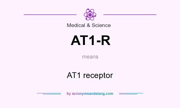 What does AT1-R mean? It stands for AT1 receptor