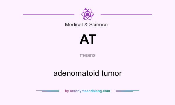 What does AT mean? It stands for adenomatoid tumor