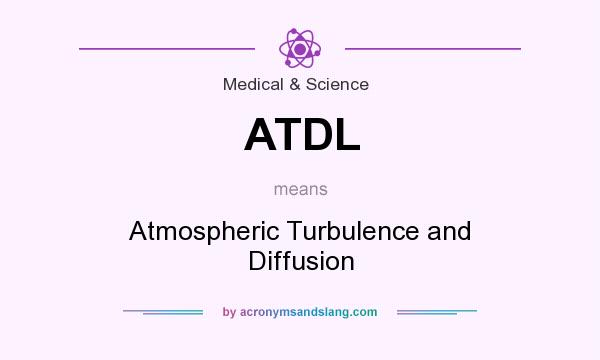 What does ATDL mean? It stands for Atmospheric Turbulence and Diffusion